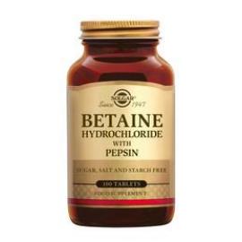 Solgar Chlorhydrate de bétaïne et pepsine
