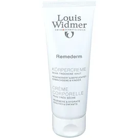 Louis Widmer Remederm Crème Corporelle sans parfum
