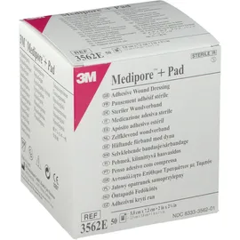 3M™ Medipore™+ Pad 5 cm x 7,2 cm