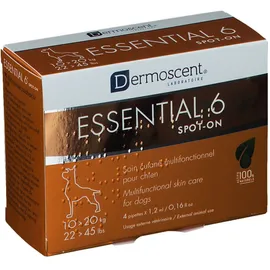 Dermoscent® Essential 6® spot-on Chien 10-20 kg 1,2 ml