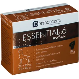 Dermoscent® Essential 6® Spot-On Chien 20-40 kg 2,4 ml