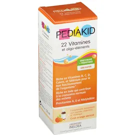 Pediakid® 22 Vitamines et Oligo-éléments