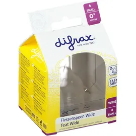 Difrax® Tétine Col large Taille Small