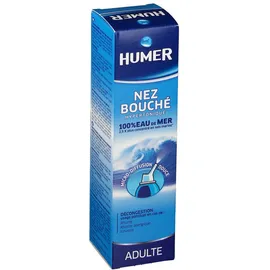 Humer NEZ Bouché 100% eau de mer – Spray nasal Adulte