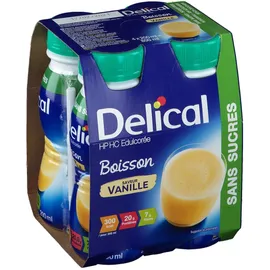 Delical Boisson au lait Hp-Hc Vanille Sans sucre