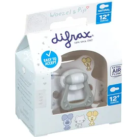 Difrax® Sucette Natural Woezel & Pip 12 mois+