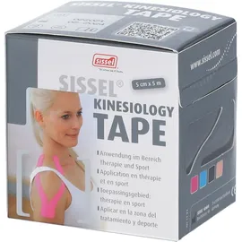 Sissel® Kinesiology Tape Noir 5 cm x 5 m