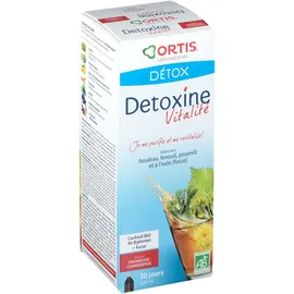 Ortis® Detoxine Vitalité Bio Saveur framboise-canneberge