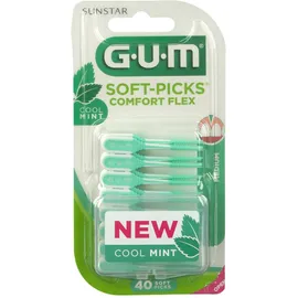 Gum® Soft-Picks® Comfort Flex Medium Gout menthe