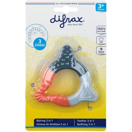 difrax® Anneau de dentition 3 in 1 - Multicolore