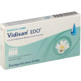 Vidisan® Edo® solution collyre anti-irritations