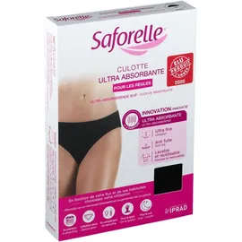 Saforelle® Culotte Ultra Absorbante Noire Taille 42