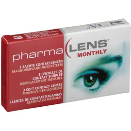 pharmaLENS® Monthly Lentilles -12.00