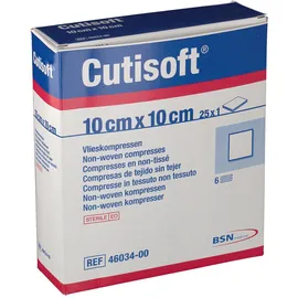 Cutisoft® Compresses en non-tissé Stériles 10 cm x 10 cm
