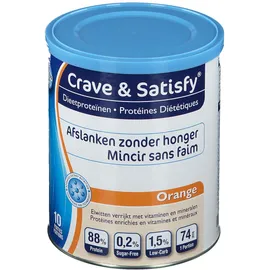 Crave & Satisfy Protéines Diététique Orange