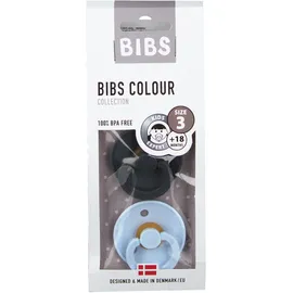 Bibs® Bibs Couleur Tétines Iron - Baby Blue 18+ mois Taille 3