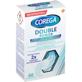 Corega Double Power Nettoyant Quotidien pour Prothèses Dentaires