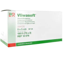 Vliwasoft® Compresse Non-tissé 5 x 5 cm