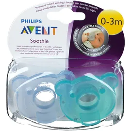 Avent Sucette Soothie Silicone 0-3 mois