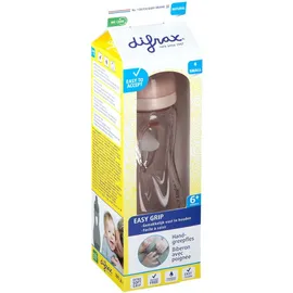 Difrax® Easy Grip Anti-colique Biberon S à poignée Natural Rose 240 ml