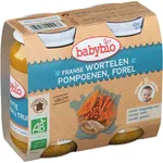 babybio® Carotte Potimarron & Truite 8 mois