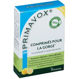 Primrose Primavox® Comprimés pour la gorge