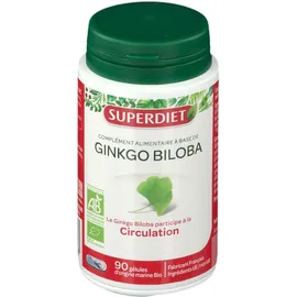 Superdiet Ginkgo Biloba Bio Circulation