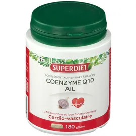 Superdiet Coenzyme Q10 + Ail Cardio-vasculaire