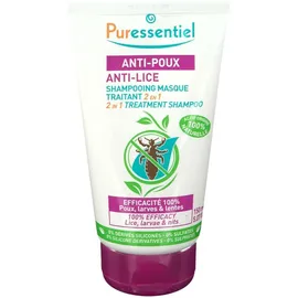 Puressentiel Anti-Poux Shampooing Masque Traitant 2 en 1 + Peigne