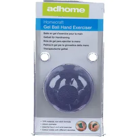 Adhome Homecraft Balle en gel d`exercice pour la main bleu 5 cm