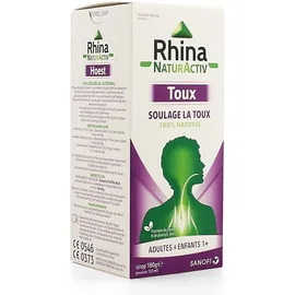 Rhina NaturActiv Toux Sirop - Pour Soulage La Toux