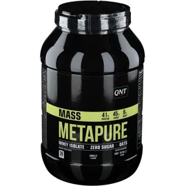 QNT Metapure Whey Protein Isolate Mass Gainer Vanille