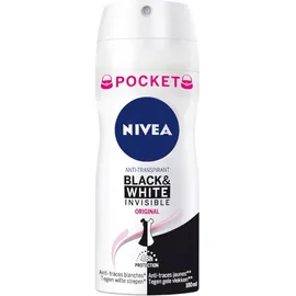 Nivea Déodorant Pocket Invisible For Black&White Spray (For Women)