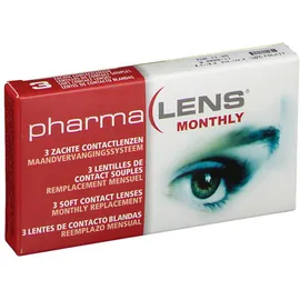 PharmaLens Monthly Lentilles de contact mensuelles +1.25