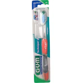 Gum® Technique+ brosse à dents medium normale adultes