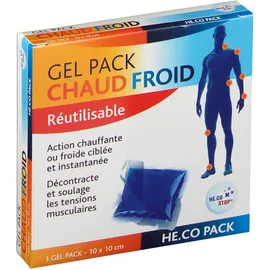 He.co Stop® Gel Pack Chaud Froid 10 cm x 10 cm