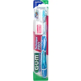 Gum® Technique pro brosse à dents adultes medium