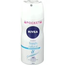 Nivea Déodorant Fresh Natural Spray Pocket (For Women)