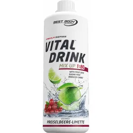 Best Body Nutrition Low Carb Vital Drink cranberry-citron vert