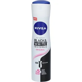 Nivea Déodorant Black & White Invisible original Spray anti-transpirant