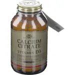 Solgar Calcium Citrate Vitamine D3