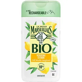 Le Petit Marseillais Gel Douche Bio Energisant, au pH neutre, Verveine Citron, 250ml