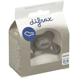 difrax® Dental Sucette 0-6 Mois Clay