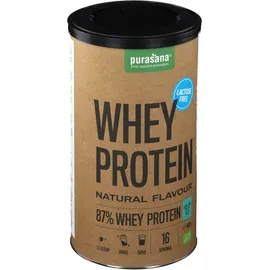 Purasana® Whey Poudre de protéines sans lactose - Naturel Bio