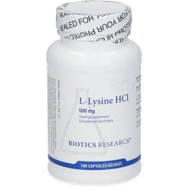 Biotics® L-Lysine HCI 500 mg