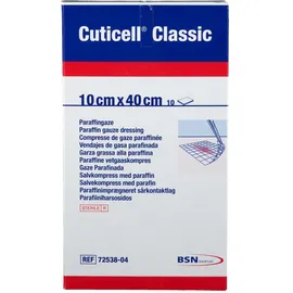 Cuticell® Classic Compresse de gaze parafinée 10 X 40 cm