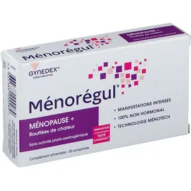 Gynedex® Ménorégul® Ménopause+ Bouffées de chaleur
