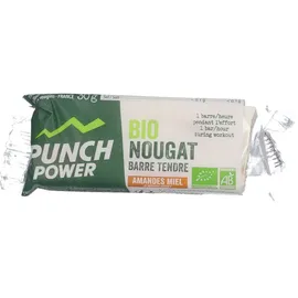 Punch Power Bionougat - Barre énergétique - Miel Amandes