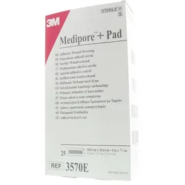 3M™ Medipore™ + Pad Pansement adhésif stérile avec compresse absorbante (10 x 20 cm) 3570E