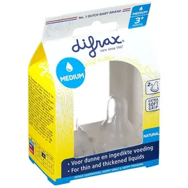 Difrax® Tétine Natural Medium
